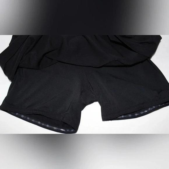 Athleta Trailside Black Tennis Activewear Casual Golf Skort Size Medium Tall - Picture 12 of 14